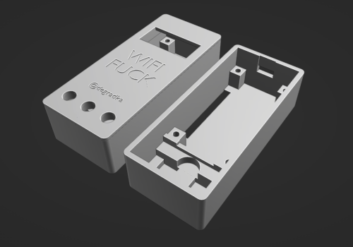 3D model of the case